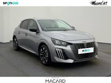 SPOTICAR Peugeot 208 1.2 Hybrid 110ch Allure E-dcs6 Occasion - Citadine Hybride Gris Artense (m) - Boe - 1203829832_3