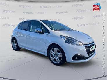 SPOTICAR Peugeot 208 1.5 Bluehdi 100ch E6.c Signature Bvm5 86g 5p Occasion - Citadine Diesel Blanc Banquise - Hirson - 1203834300_3