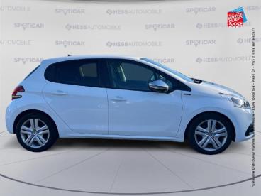 SPOTICAR Peugeot 208 1.5 Bluehdi 100ch E6.c Signature Bvm5 86g 5p Occasion - Citadine Diesel Blanc Banquise - Hirson - 1203834300_4