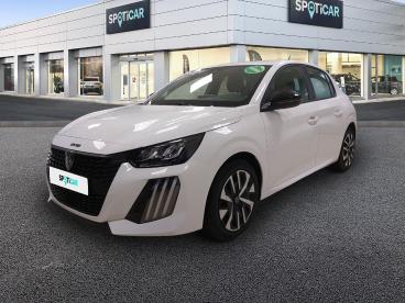 SPOTICAR Peugeot 208 1.2 Puretech 75ch S&s Active Occasion - Citadine Essence Blanc Banquise (o) - Lannion - 1203837623_1