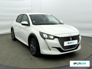 SPOTICAR Peugeot 208 E-208 136ch Style Occasion - Citadine Electrique Blanc Banquise (o) - Chambery - 1203837709_3
