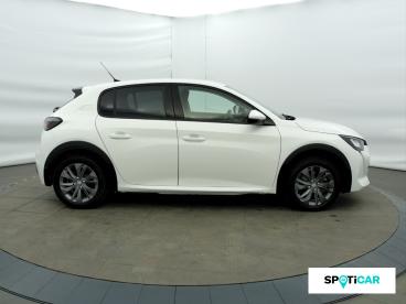 SPOTICAR Peugeot 208 E-208 136ch Style Occasion - Citadine Electrique Blanc Banquise (o) - Chambery - 1203837709_4