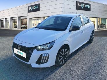 SPOTICAR Peugeot 208 Puretech 100 S&s Bvm6 Active Occasion - Citadine Essence Blanc - Ales - 1203842847_1