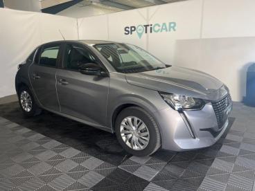 SPOTICAR Peugeot 208 1.2 Puretech 75ch S&s Active Occasion - Citadine Essence Gris Platinium (m) - Biguglia - 1203843381_3