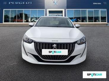 SPOTICAR Peugeot 208 1.5 Bluehdi 100ch S&s Active Occasion - Citadine Diesel Blanc Banquise - Limoges - 1203845611_2
