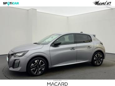SPOTICAR Peugeot 208 1.2 Hybrid 100ch Allure E-dcs6 Occasion - Citadine Hybride Gris Artense (m) - Boe - 1203846955_1