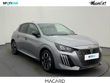 SPOTICAR Peugeot 208 1.2 Hybrid 100ch Allure E-dcs6 Occasion - Citadine Hybride Gris Artense (m) - Boe - 1203846955_3