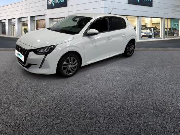 SPOTICAR Peugeot 208 Puretech 75 S&s Style Occasion - Citadine Essence Blanc - St Sebastien Sur Loire - 1203849532_1