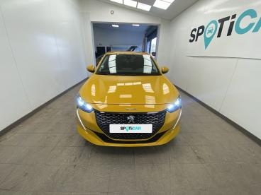 SPOTICAR Peugeot 208 Electrique 50 Kwh 136ch Style Occasion - Citadine Electrique Jaune - Merignac - 1203854401_2