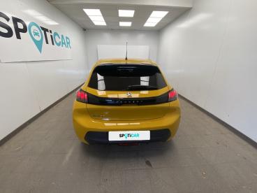 SPOTICAR Peugeot 208 Electrique 50 Kwh 136ch Style Occasion - Citadine Electrique Jaune - Merignac - 1203854401_5
