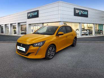 SPOTICAR Peugeot 208 Puretech 100 S&s Bvm6 Allure Occasion - Citadine Essence Jaune - Venissieux - 1203859492_1