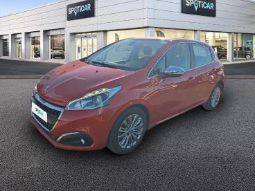 SPOTICAR Peugeot 208 1.2 Puretech 110ch S&s Bvm5 Allure Occasion - Citadine Essence Orange - Beziers - 1203883689_1