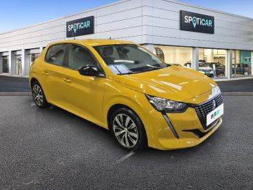SPOTICAR Peugeot 208 Puretech 75 S&s Bvm5 Active Occasion - Citadine Essence Peinture Metallisee Jaune Faro - Montmorot - 1203887993_3