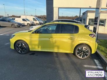 SPOTICAR Peugeot 208 Hybrid 110 E-dcs6 Allure Occasion - Citadine Essence Jaune - Le Bouscat - 1203888155_4