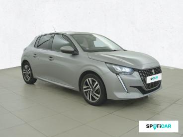 SPOTICAR Peugeot 208 Puretech 100 S&s Bvm6 Allure Pack Occasion - Citadine Essence Gris - Le Mans - 1203888244_3