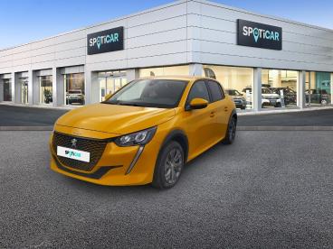 SPOTICAR Peugeot 208 Electrique 50 Kwh 136ch Style Occasion - Citadine Electrique Jaune - Venissieux - 1203888655_1
