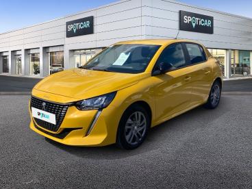 SPOTICAR Peugeot 208 Active Pack Puretech 75 S Occasion - Citadine Essence Teinte M. Jaune Faro - Feignies - 1203888917_1