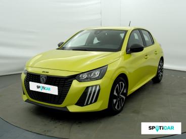 SPOTICAR Peugeot 208 1.2 Puretech 100ch S&s Active Occasion - Citadine Essence Jaune - Seynod - 1203900350_1