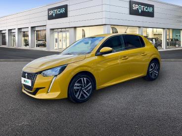 SPOTICAR Peugeot 208 Puretech 100 S&s Bvm6 Allure Occasion - Citadine Essence Jaune - Carcassonne - 1203901658_1