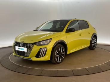 SPOTICAR Peugeot 208 Electrique 54 Kwh 156ch Gt Occasion - Citadine Electrique Jaune - Vitrolles - 1203905233_1