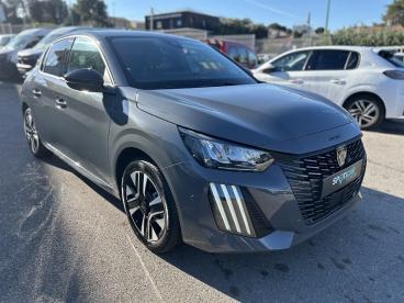 SPOTICAR Peugeot 208 Hybrid 100 E-dcs6 Allure Occasion - Citadine Hybride Gris Clair - Allauch - 1203911922_2