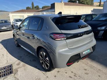 SPOTICAR Peugeot 208 Hybrid 100 E-dcs6 Allure Occasion - Citadine Hybride Gris Clair - Allauch - 1203911922_5