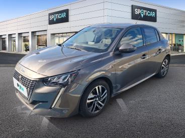 SPOTICAR Peugeot 208 Puretech 100 S&s Eat8 Allure Occasion - Citadine Essence Gris Fonce - Sance - 1203913356_1