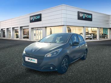 SPOTICAR Peugeot 208 1.6 Bluehdi 100 S&s Feline Occasion - Citadine Diesel Gris Clair - Saint Esteve - 1203919451_1