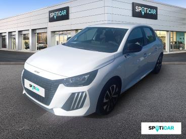 SPOTICAR Peugeot 208 Electrique 50 Kwh 136ch Style Occasion - Citadine Electrique Blanc - Bressuire - 1203919670_1