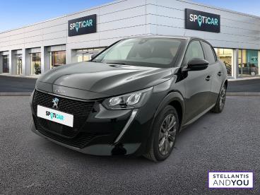 SPOTICAR Peugeot 208 Electrique 50 Kwh 136ch Allure Pack Occasion - Citadine Electrique Noir - Malakoff - 1203920568_1