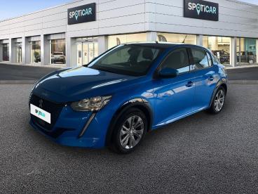 SPOTICAR Peugeot 208 E-208 136ch Allure Occasion - Citadine Electrique Bleu Vertigo - Landerneau - 1203928646_1