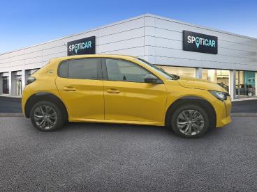 SPOTICAR Peugeot 208 Electrique 50 Kwh 136ch Allure Occasion - Citadine Electrique Jaune - Epinal - 1203929526_4