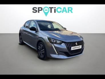 SPOTICAR Peugeot 208 1.2 Puretech 100ch S&s Style Occasion - Citadine Essence Gris Artense (m) - Choisy Le Roi - 1203930511_1