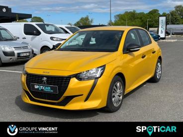SPOTICAR Peugeot 208 Like Puretech 75 S&s Bvm5 Occasion - Citadine Essence Teinte M. Jaune Faro - Saint Doulchard - 1203932738_1