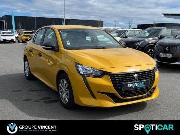 SPOTICAR Peugeot 208 Like Puretech 75 S&s Bvm5 Occasion - Citadine Essence Teinte M. Jaune Faro - Saint Doulchard - 1203932738_3