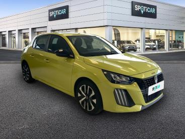 SPOTICAR Peugeot 208 1.2 Puretech 100ch S&s Active Occasion - Citadine Essence Jaune - Landerneau - 1203937386_3
