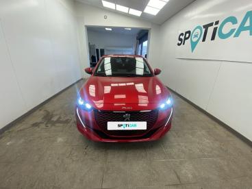 SPOTICAR Peugeot 208 Electrique 50 Kwh 136ch Style Occasion - Citadine Electrique Rouge - Lormont - 1203938336_2