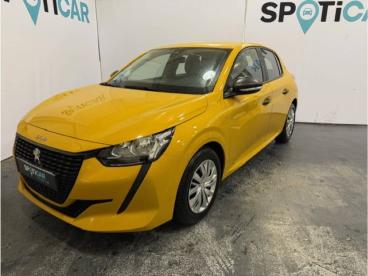 SPOTICAR Peugeot 208 Puretech 75 S&s Bvm5 Like Occasion - Citadine Essence Jaune - Chateaudun - 1203939085_1