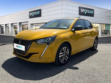 SPOTICAR Peugeot 208 1.2 Puretech 100ch S&s Allure Eat8 Occasion - Citadine Essence Jaune - La Tour D Aigues - 1203939587_1