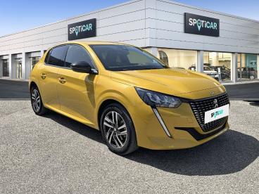 SPOTICAR Peugeot 208 1.2 Puretech 100ch S&s Allure Eat8 Occasion - Citadine Essence Jaune - La Tour D Aigues - 1203939587_3