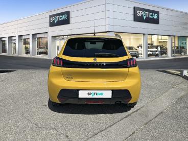 SPOTICAR Peugeot 208 1.2 Puretech 100ch S&s Allure Eat8 Occasion - Citadine Essence Jaune - La Tour D Aigues - 1203939587_5