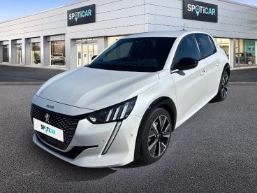 SPOTICAR Peugeot 208 1.2 Puretech 100ch S&s Gt Eat8 Occasion - Citadine Essence Blanc Nacré - Bourgoin Jallieu - 1203944380_1