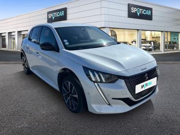 SPOTICAR Peugeot 208 1.2 Puretech 100ch S&s Gt Eat8 Occasion - Citadine Essence Blanc Nacré - Bourgoin Jallieu - 1203944380_3
