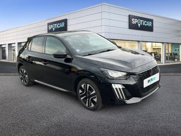 SPOTICAR Peugeot 208 1.2 Puretech 100ch S&s Allure Eat8 Occasion - Citadine Essence Noir Perla Nera (m) - Anzin - 1203945807_3
