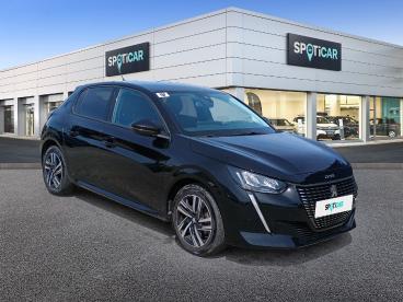 SPOTICAR Peugeot 208 Bluehdi 100 S&s Bvm6 Allure Pack Occasion - Citadine Diesel Peinture Metallisee Noir Perla Nera - Valence - 1203956394_3