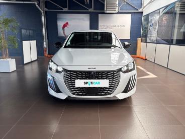 SPOTICAR Peugeot 208 Hybrid 110 Ch E-dcs6 Allure Occasion - Citadine Essence Blanc - St Etienne - 1203958557_2