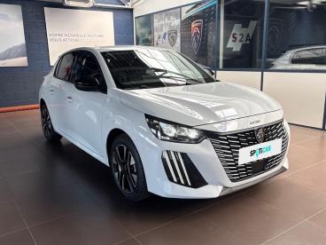 SPOTICAR Peugeot 208 Hybrid 110 Ch E-dcs6 Allure Occasion - Citadine Essence Blanc - St Etienne - 1203958557_3