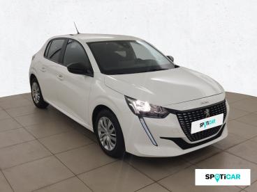 SPOTICAR Peugeot 208 Puretech 75 S&s Bvm5 Active Occasion - Citadine Essence Blanc - St Maur - 1203958733_3