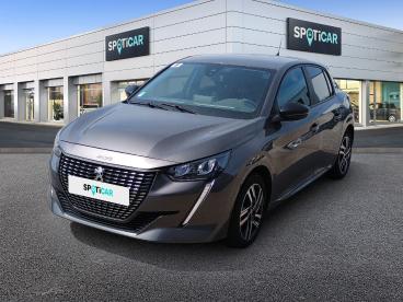 SPOTICAR Peugeot 208 Puretech 100 S&s Eat8 Style Occasion - Citadine Essence Teinte M. Gris Platinium - Valence - 1203959366_1