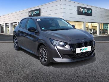 SPOTICAR Peugeot 208 Puretech 100 S&s Eat8 Style Occasion - Citadine Essence Teinte M. Gris Platinium - Valence - 1203959366_3